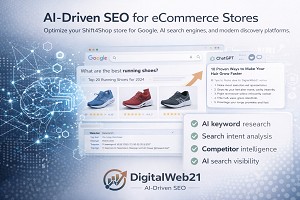 DigitalWeb21           AI-Driven eCommerce SEO